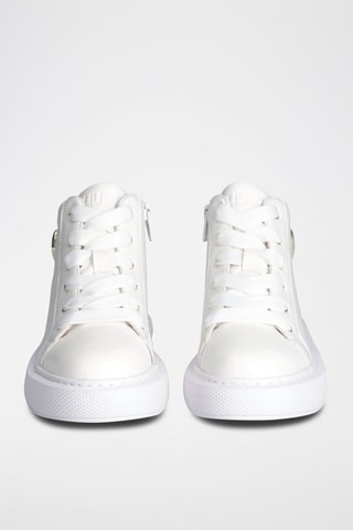 Sapatilhas subidas com plataforma Kylie  Branco