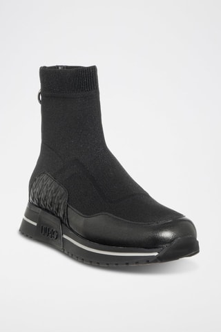 Sapatilhas subidas Kiss - Preto