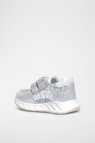Leren Sneakers Tara - Zilverkleurig
