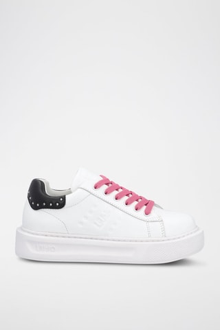 Sneakers Kylie Wit en Roze