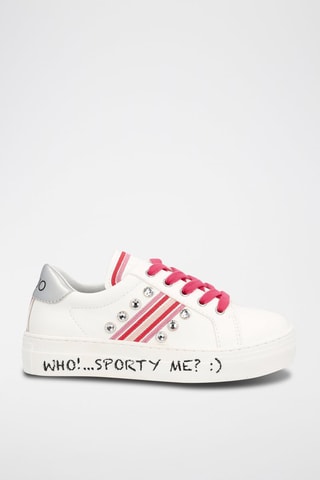 Platform Sneakers Alicia Wit