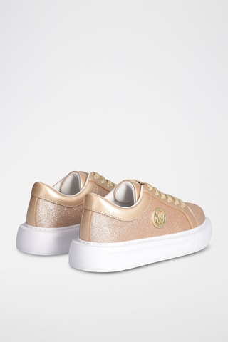 Platform Sneakers Kylie  Roségoudkleurig