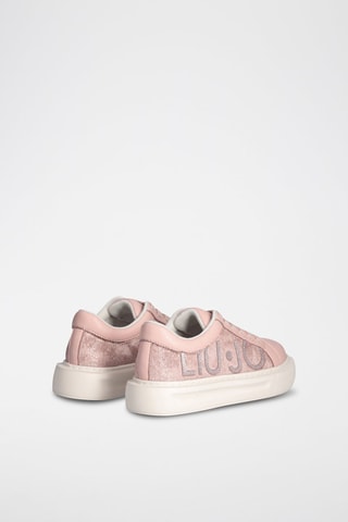 Sneakers com plataforma Mini Kylie - Rosa