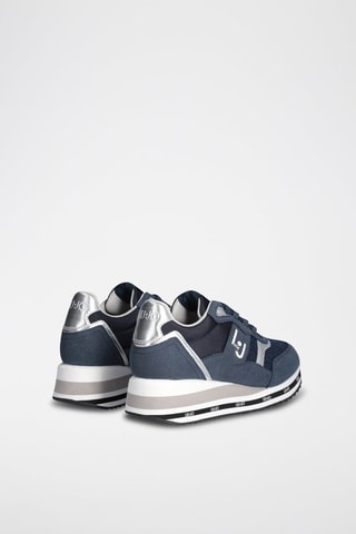 Sneakers com plataforma Olivia - Azul