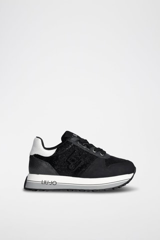 Sneakers subidos Maxi Wonder - Preto
