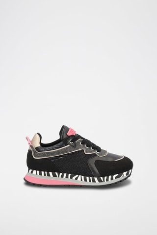Sapatilhas Wonder Preto e rosa