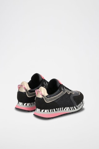 Sapatilhas Wonder Preto e rosa