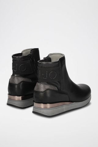 Hoge Sneakers Connie Zwart