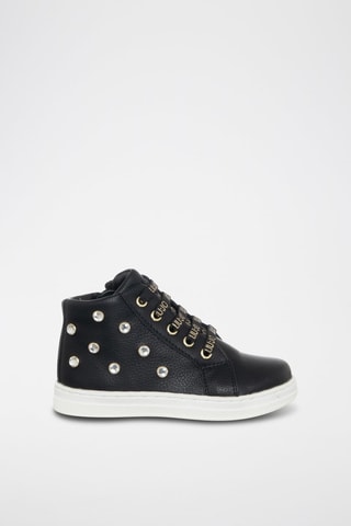 Hoge Sneakers Mini Alicia - Zwart