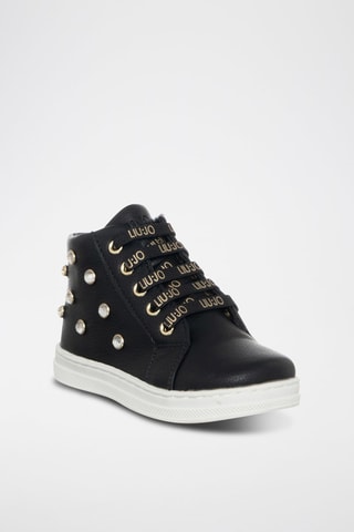 Hoge Sneakers Mini Alicia - Zwart