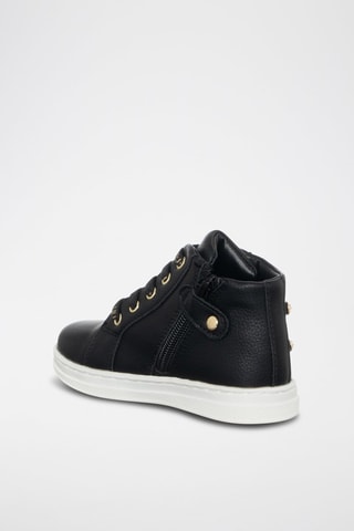 Hoge Sneakers Mini Alicia - Zwart