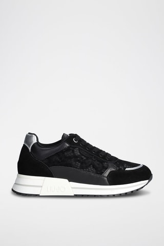 Leren Sneakers Johanna - Zwart