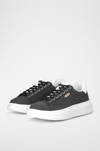 Platform Sneakers - Zwart