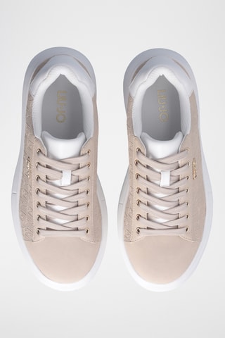 Platform Sneakers - Beige