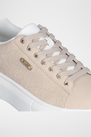 Platform Sneakers - Beige