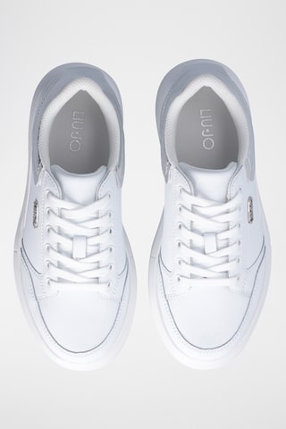 Leren Platform Sneakers - Wit