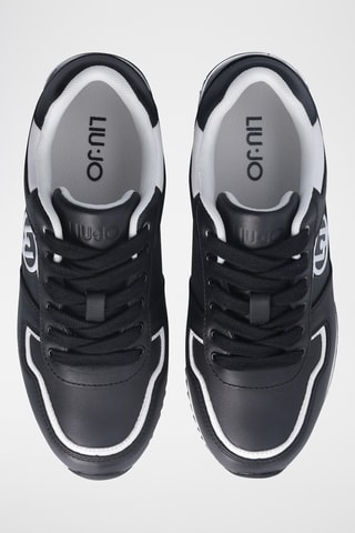 Leren Sneakers - Zwart