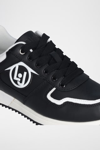 Leren Sneakers - Zwart