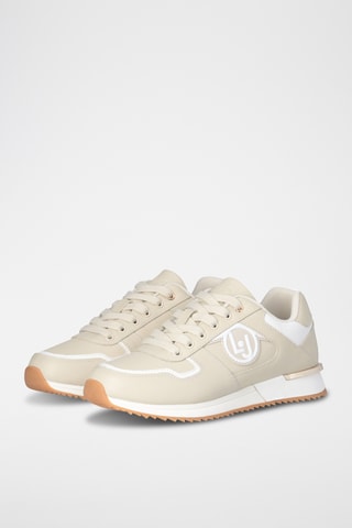 Leren Sneakers - Beige