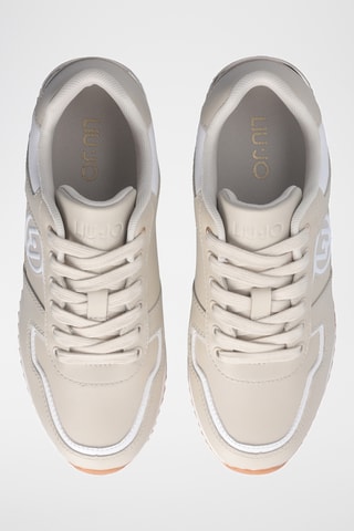 Leren Sneakers - Beige