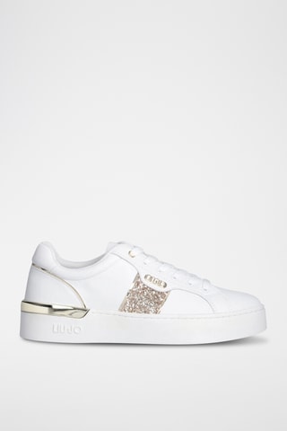 Sneakers com plataforma - Branco