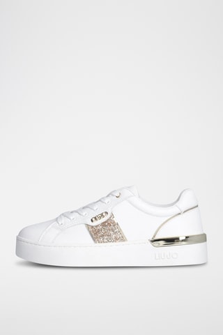 Sneakers com plataforma - Branco