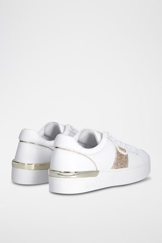 Sneakers com plataforma - Branco