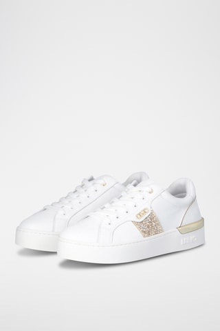 Sneakers com plataforma - Branco
