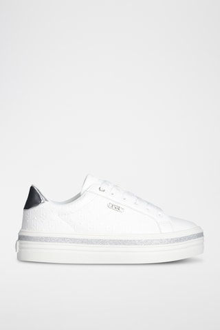 Platform Sneakers - Wit