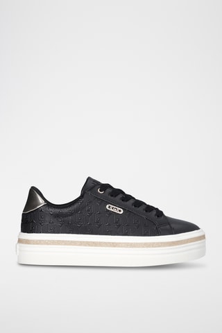 Platform Sneakers - Zwart
