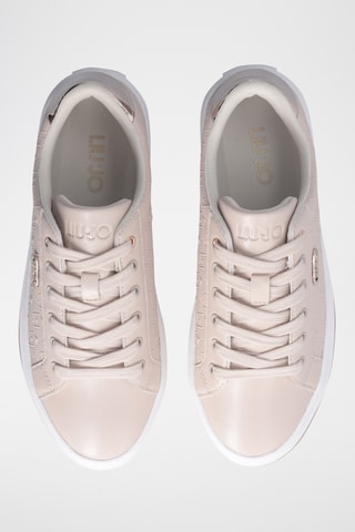 Platform Sneakers - Beige
