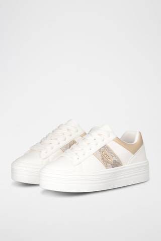 Platform Sneakers - Wit