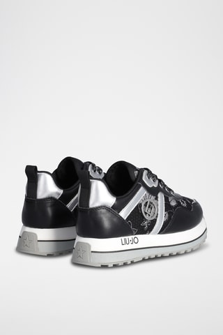 Platform Sneakers - Zwart