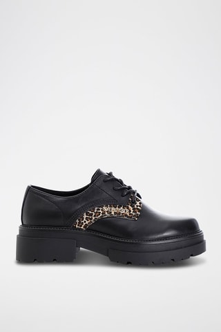 Derbys en cuir - 
Noir - Café Noir