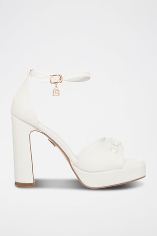 Sandalen met Hak Wit 