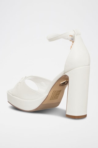 Sandalen met Hak Wit 