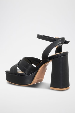 Sandalen met Hak Zwart  