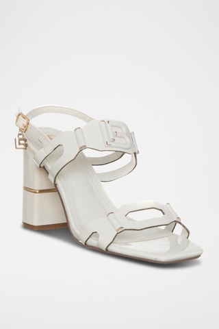 Sandalen met Hak - Ecru