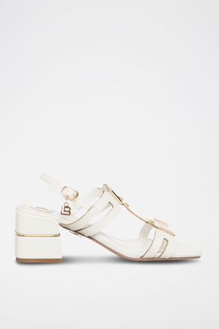 Sandalen met Hak Wit 