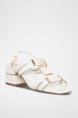 Sandalen met Hak Wit 