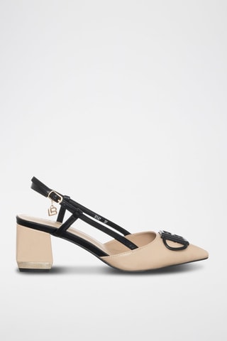 Sapatos de salto Bege - Laura Biagiotti