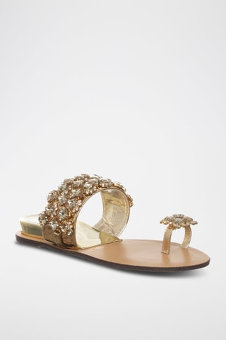 Sandalen - Goudkleurig - Laura Biagiotti