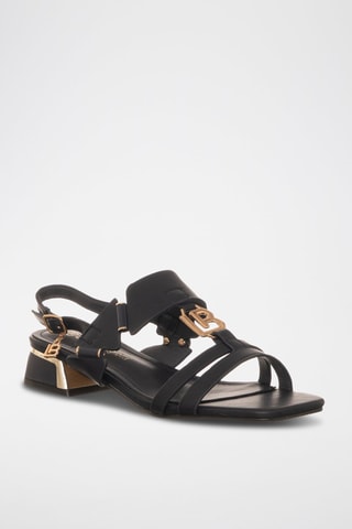 Sandalen met Hak - Marineblauw - Laura Biagiotti