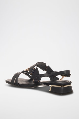 Sandalen met Hak - Marineblauw - Laura Biagiotti