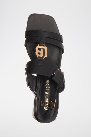 Sandalen met Hak - Marineblauw - Laura Biagiotti