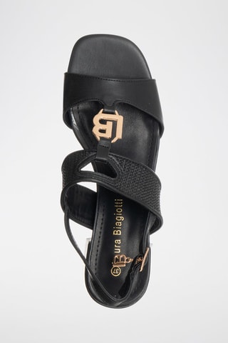 Sandalen met Hak - Zwart - Laura Biagiotti