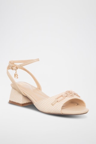 Sandalen met Hak - Ecru - Laura Biagiotti