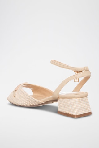 Sandalen met Hak - Ecru - Laura Biagiotti