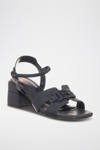 Sandalen met Hak - Marineblauw - Laura Biagiotti