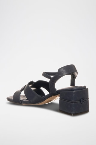Sandalen met Hak - Marineblauw - Laura Biagiotti